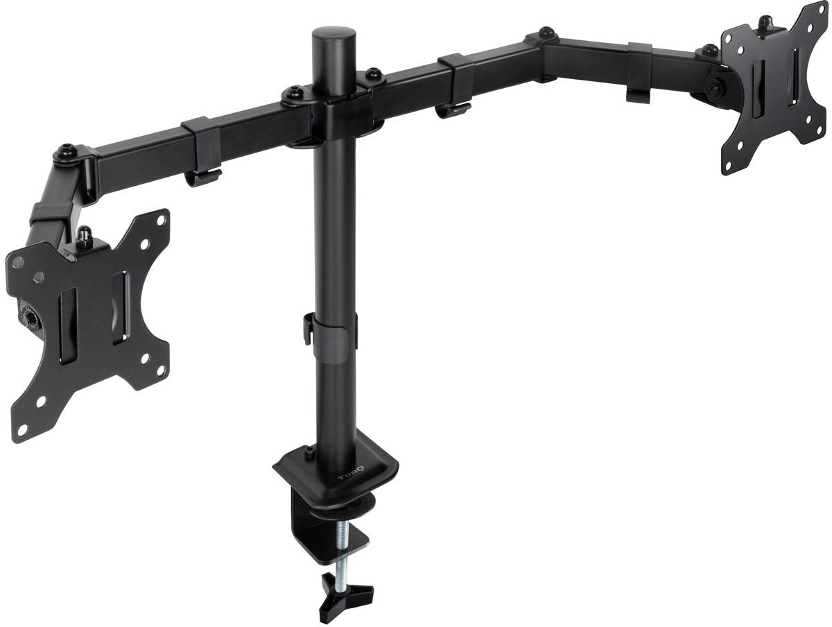 Picture of Picture of Suporte de Mesa Tooq Duplo 17" a 27" Max. 8kg/Monitor Preto