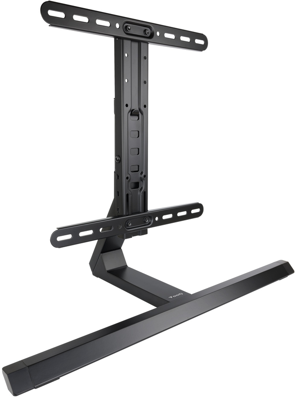 Tooq - Suporte de Mesa Tooq 32" a 65" Max. 40kg Aluminio Preto