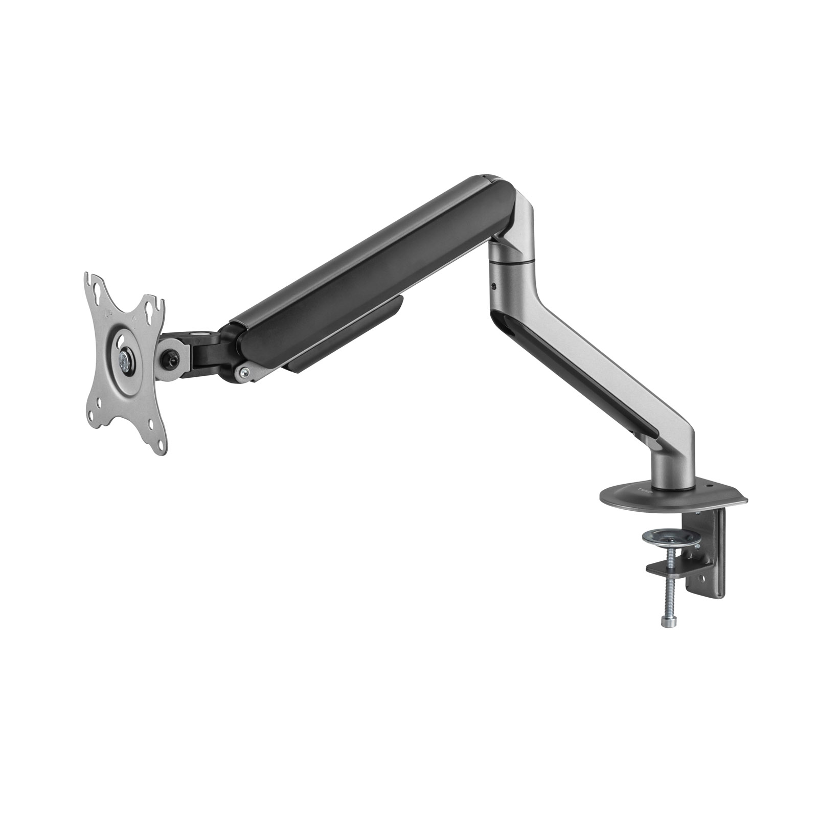 Tooq - Suporte de Mesa Tooq Tilt e Giratório c/mola 17" a 32" Max. 9Kg Cinzento/Preto