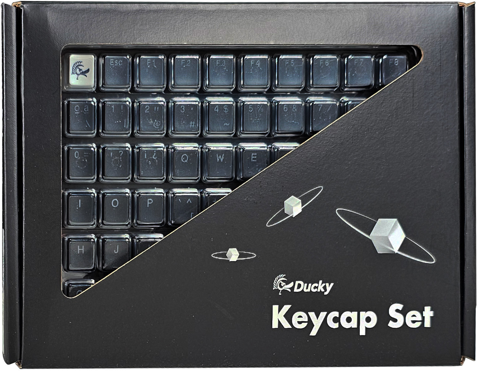 Picture of Picture of Conjunto de 113 Teclas Black shine-through (ES)