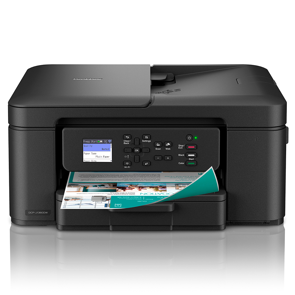 Brother - Impressora Multifunções a Jato de Tinta Brother DCP-J1360DW WiFi