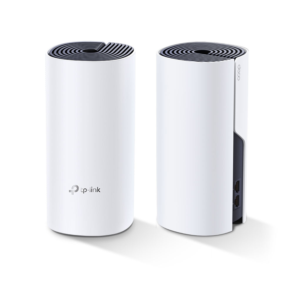 TP-Link - Sistema Mesh TP-Link Deco P9 AC1200 Whole-Home Mesh Wi-Fi 6 System + Powerline (Pack 2)