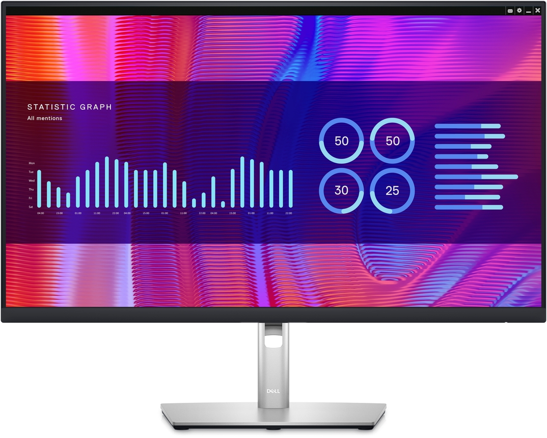 Dell - Monitor Dell P Series 27" P2723DE IPS QHD 60Hz 5ms USB-C (90W) SS USB (3.2 Gen1)