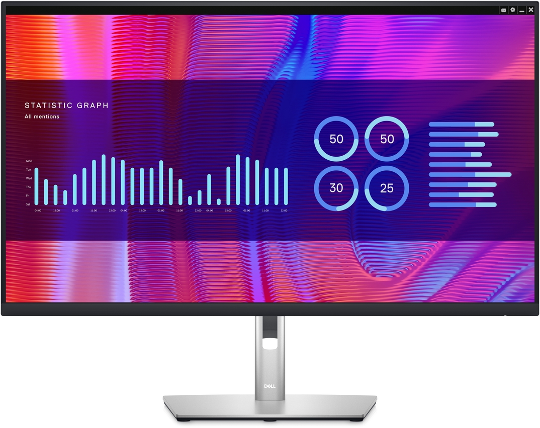 Dell - Monitor Dell P Series 31.5" P3223DE IPS QHD 60Hz 5ms USB-C (90W)