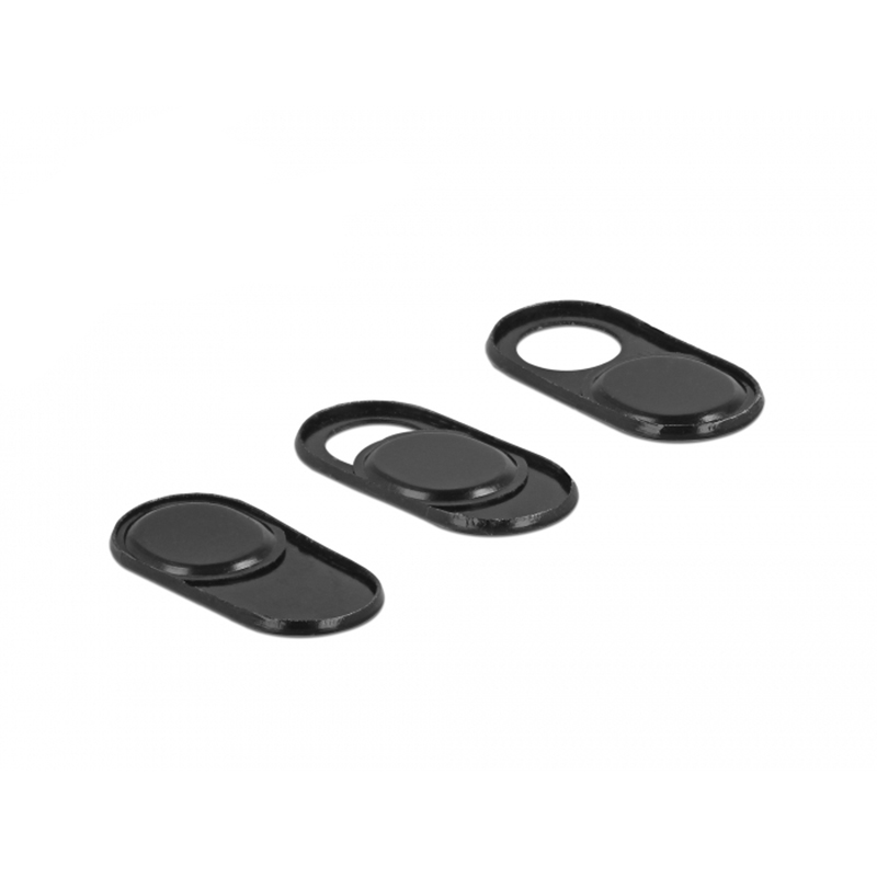 Delock - Tampa Webcam para Portatil / Smartphone / Tablet -Pack 3