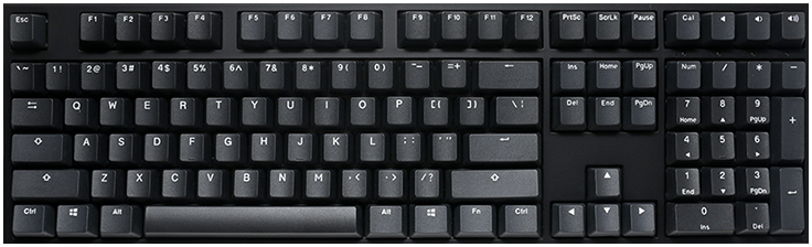 Picture of Picture of Teclado Mecânico Ducky Origin 100% Black MX Red (ES)
