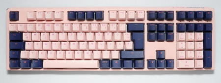 Ducky - Conjunto de 109 Teclas + 10 Extra Ducky PBT Doubleshot Fuji (PT)