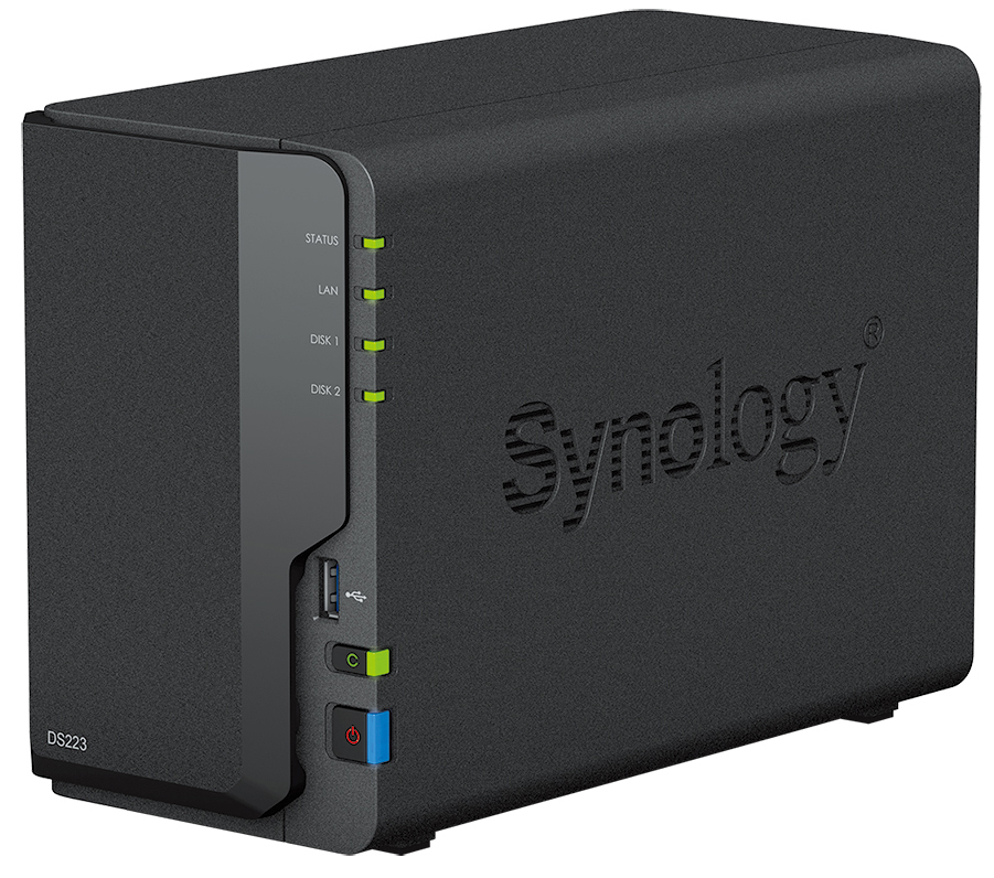 Picture of Picture of NAS Synology Disk Station DS223 - 2 Baías - 1.7GHz 4-core - 2GB RAM