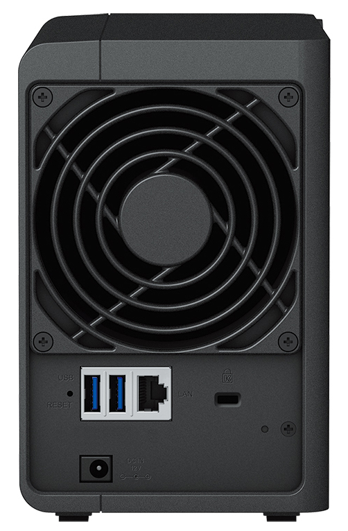 Synology - NAS Synology Disk Station DS223 - 2 Baías - 1.7GHz 4-core - 2GB RAM