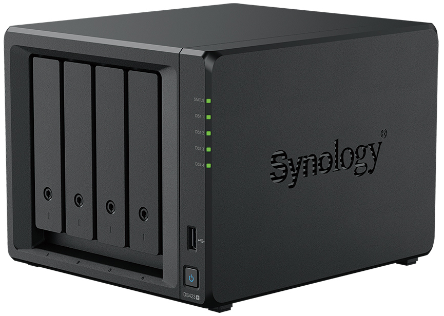 Synology - NAS Synology Disk Station DS423+ - 4 Baías - 2.0GHz-2.7GHz 4-core - 2GB RAM