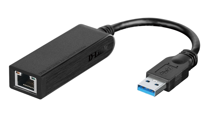 D-Link - Adaptador Gigabit D-Link USB 3.0 Macho > Ethernet Gigabit