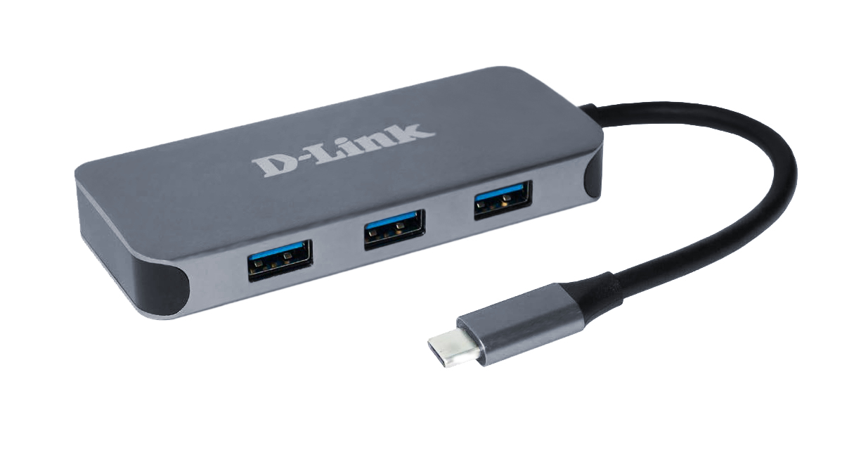 Picture of Picture of HUB USB D-Link USB-C Macho > 3 x USB 3.0 (SS) + 1 x HDMI (4K Ready) + 1 x USB-C (Thunderbolt 3) (PD60W) + 1 x RJ45