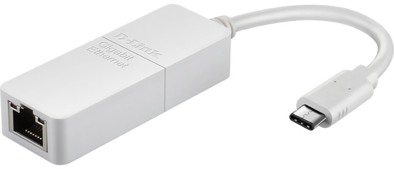 D-Link - Adaptador Gigabit D-Link USB-C Macho > Ethernet Gigabit