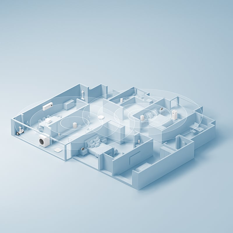 Xiaomi - Sistema Mesh Xiaomi AC1200 (Pack x2) WiFi 5 Branco