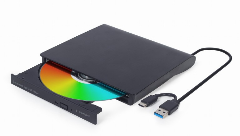 Picture of Picture of Drive Externa Gembird USB 3.1 Preta USB-A + USB-C