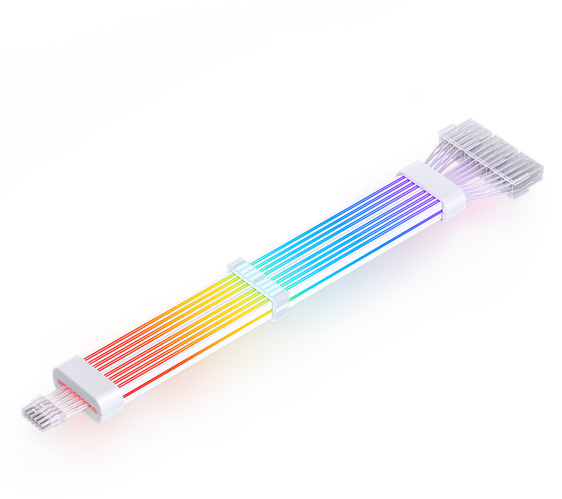 Picture of Picture of Cabo GPU 12VHPWR Jonsbo DY-2 ARGB Branco