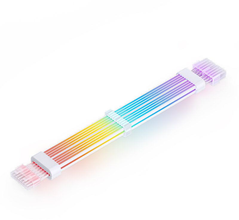 Picture of Picture of Cabo 2x8-Pin Jonsbo DY-2 ARGB Branco