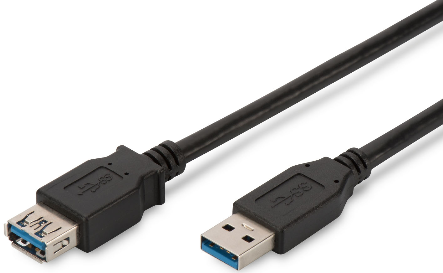 Ewent - Cabo USB 3.0 Ewent Tipo A Macho > Tipo A Fêmea 3 M Preto
