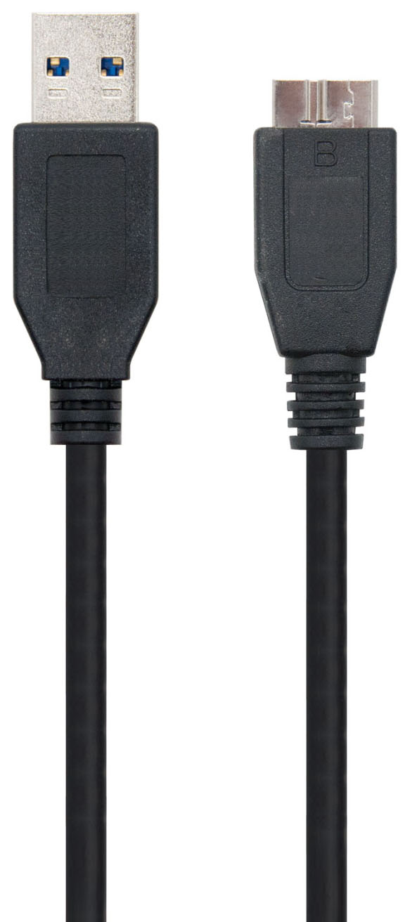 Ewent - Cabo USB 3.0 Ewent Tipo A Macho > Micro B Macho 1.8 M