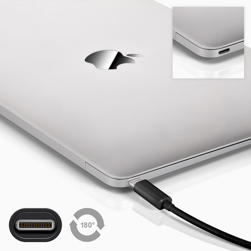 Ewent - Cabo USB 3.1 Gen 1 Ewent Tipo A > C Macho/Macho 1 M Preto