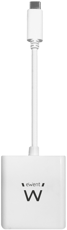 Ewent - Cabo Conversor Ewent USB C Macho > HDMI 4K Branco