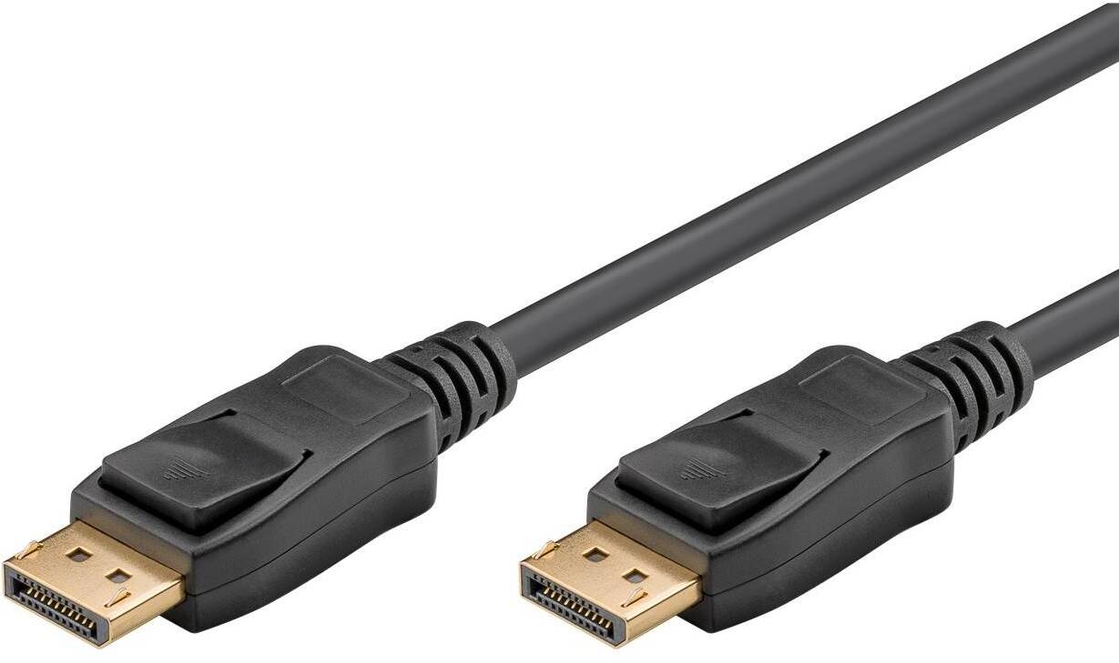 Picture of Picture of Cabo DisplayPort 2.1 Ewent EC1421 16K 30Hz/8K 120Hz AWG30 2m Preto