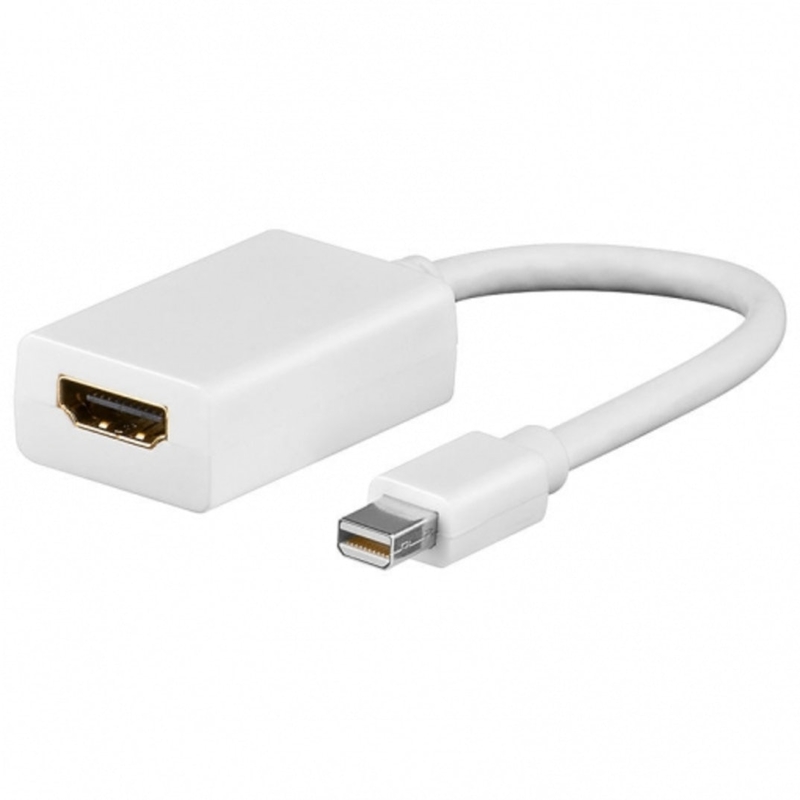 Ewent - Adaptador Gigabit Ewent Mini DP > HDMI Branco