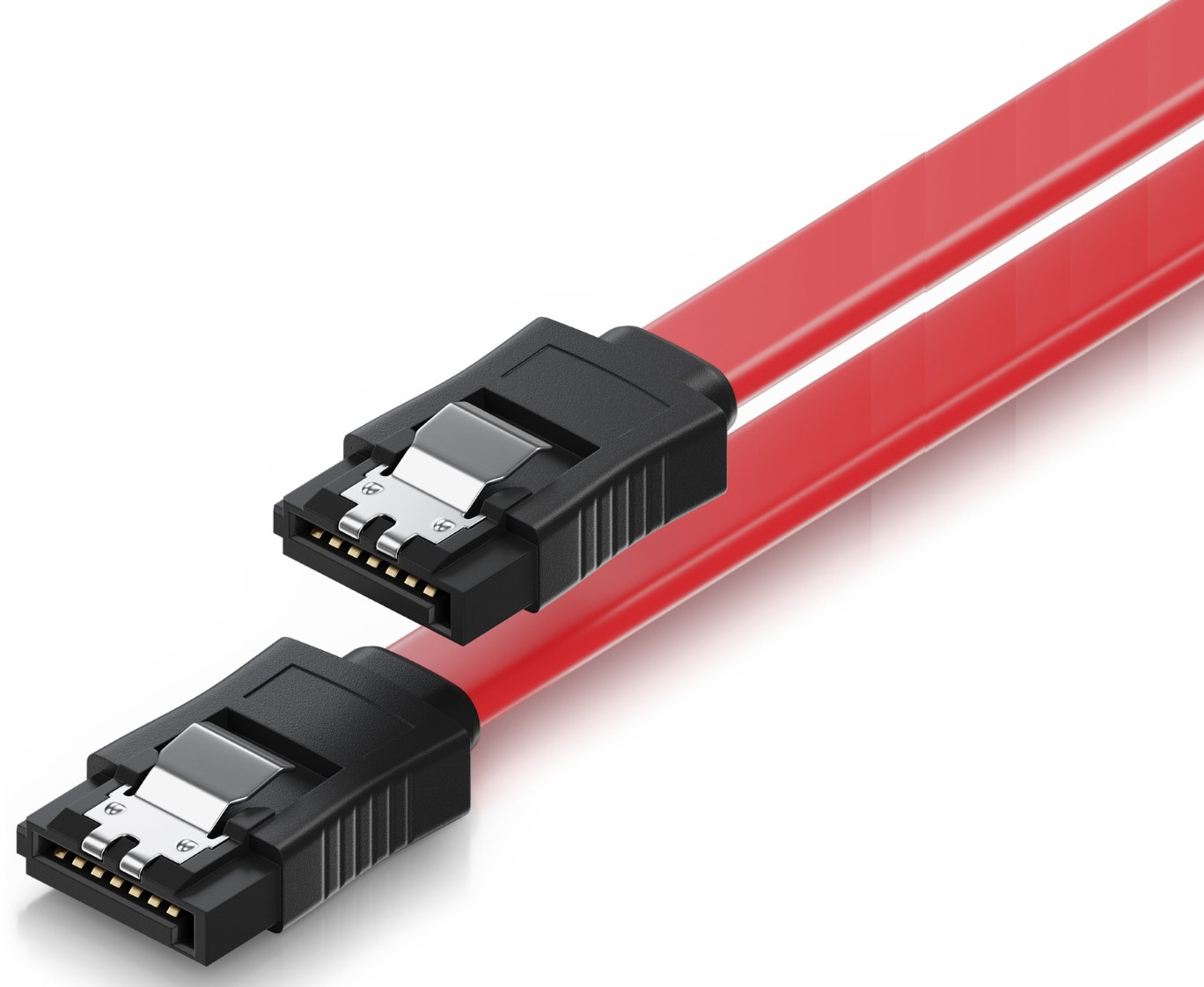 Ewent - Cabo SATA Ewent 6Gbits SATA L-Type C/Clipe 30 CM