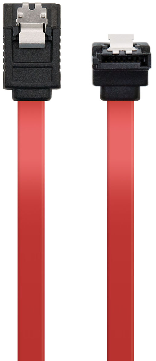 Ewent - Cabo SATA Ewent 6Gbits SATA L-Type > L-Type 90º C/Clipe 75 CM