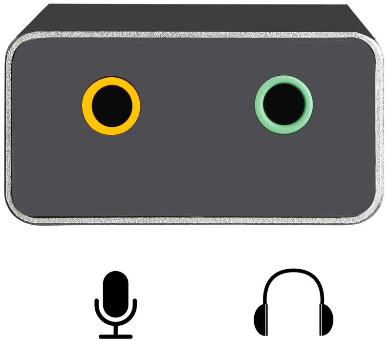 Ewent - Adaptador Gigabit de Áudio Ewent USB-C > 2x Jack 3.5 mm