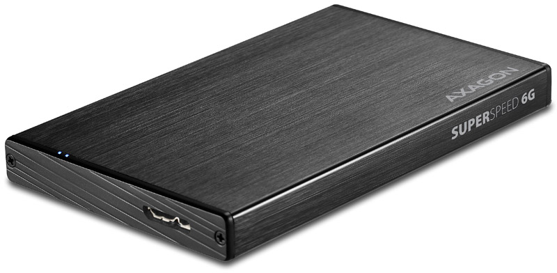 AXAGON - Caixa Externa AXAGON EE25-XA6 para SSD/HDD 2.5" USB3.0, SATA 6G, Aluminio