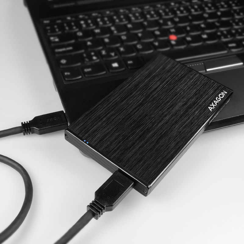 AXAGON - Caixa Externa AXAGON EE25-XA6 para SSD/HDD 2.5" USB3.0, SATA 6G, Aluminio