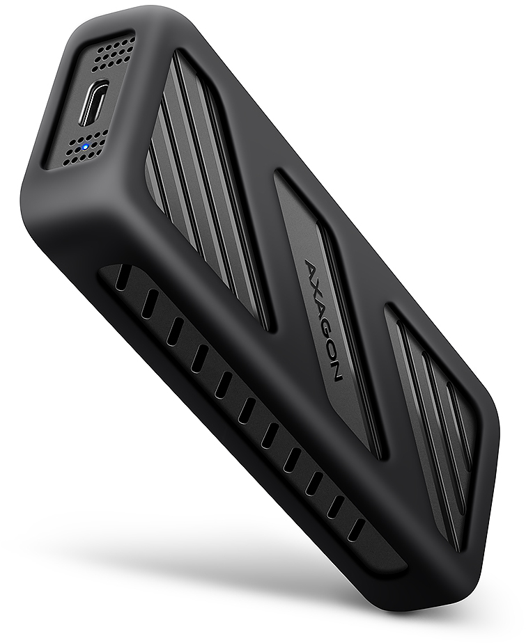 Picture of Picture of Caixa Externa AXAGON EEM2-20G USB-C 20Gbps - M.2 NVMe SSD ARMORED box