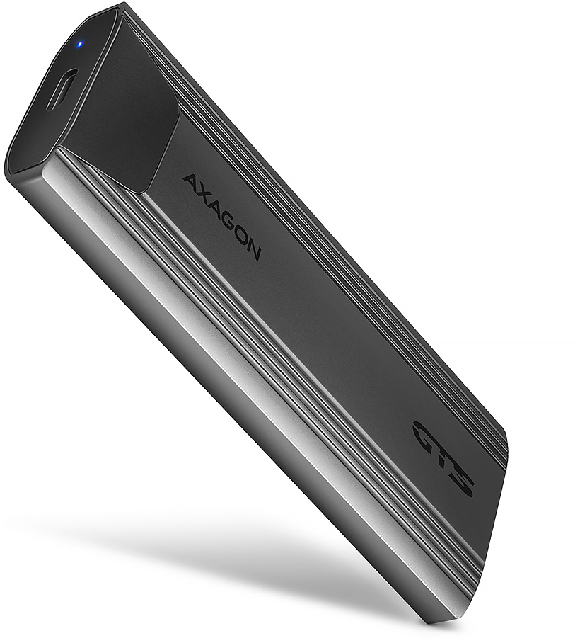 Picture of Picture of Caixa SSD AXAGON EEM2-GTS2 USB-C 3.2 Gen2 - M.2 NVMe SSD THIN