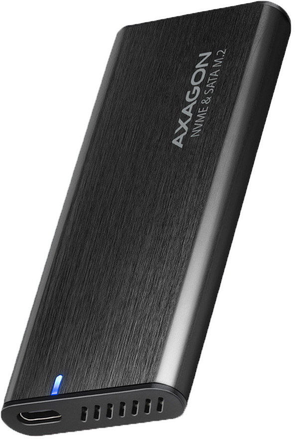 AXAGON - Caixa Externa AXAGON EEM2-SB2 USB-C 3.2 Gen 2, SSD M.2 - Preto