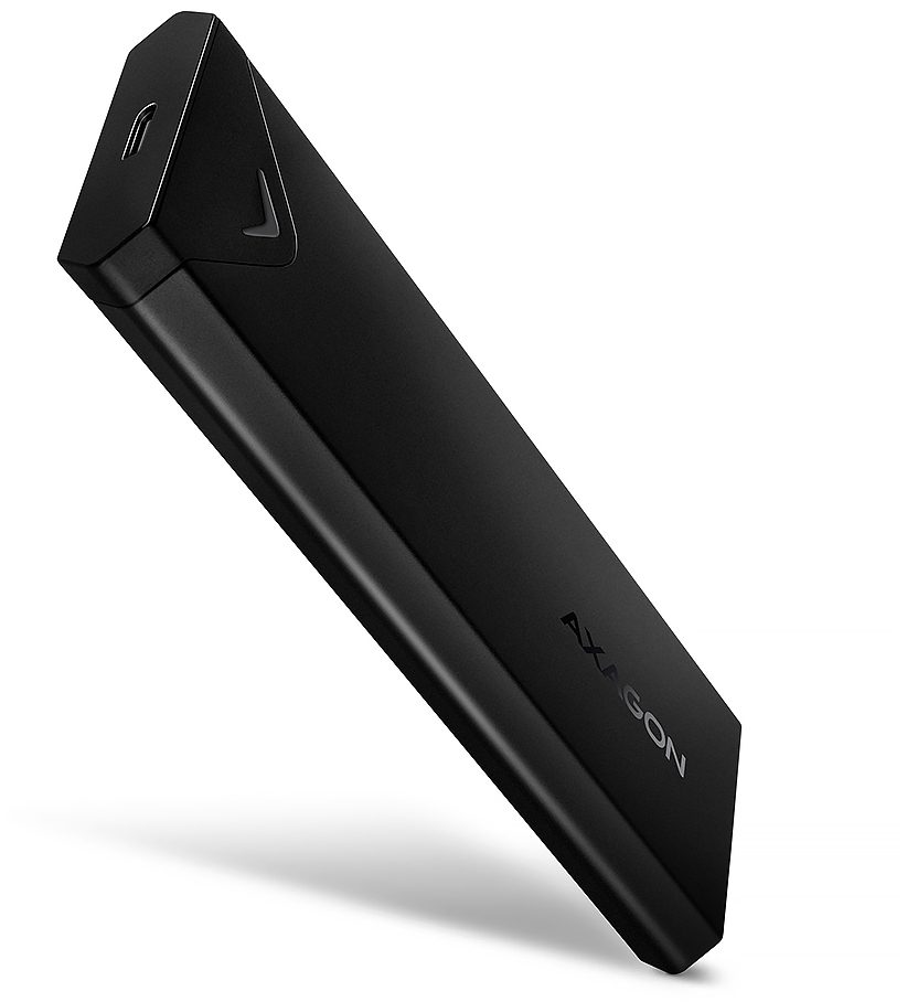Picture of Picture of Caixa SSD AXAGON EEM2-UB2 USB-C 3.2 Gen2 - M.2 NVMe SSD ARROW