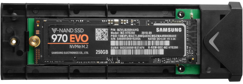 AXAGON - Caixa Externa AXAGON EEM2-UG2 para M.2/NVMe/SSD USB-C 3.2 Gen2 silver