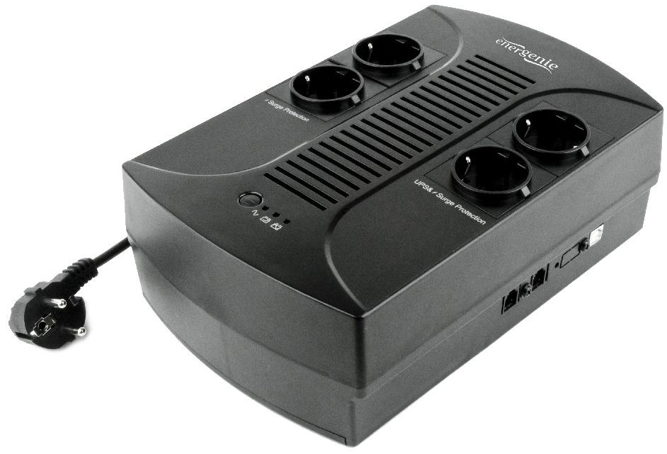 Picture of Picture of UPS Gembird EG-UPS-001 650VA Schuko Preta
