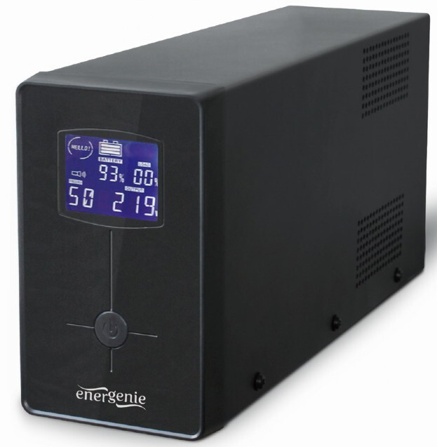 Picture of Picture of UPS Gembird EG-UPS-031 650VA Schuko/IEC Preta