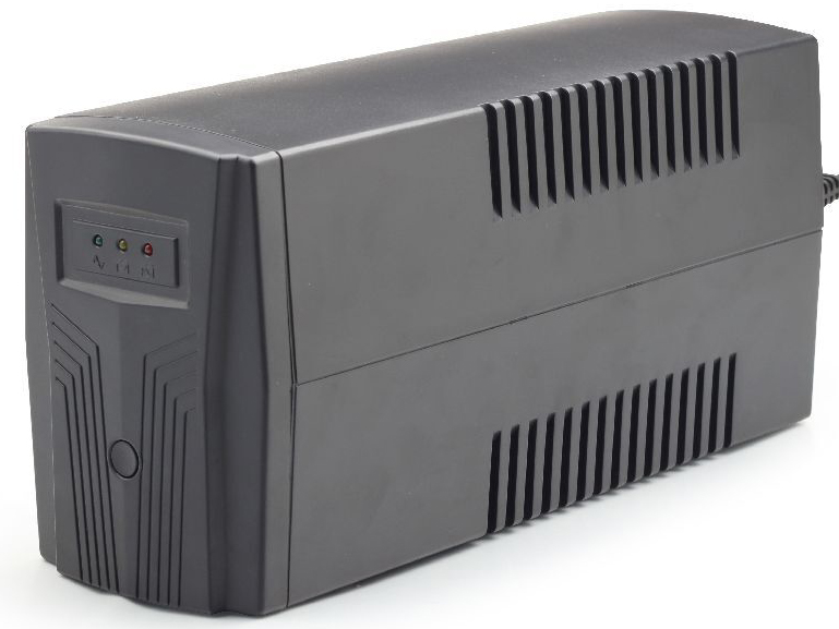 gembird - UPS Gembird EG-UPS-B850 850VA Schuko Preta