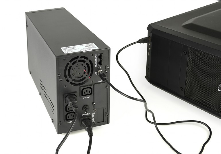gembird - UPS Gembird EG-UPS-PS2000-01 2000VA IEC/USB Preta