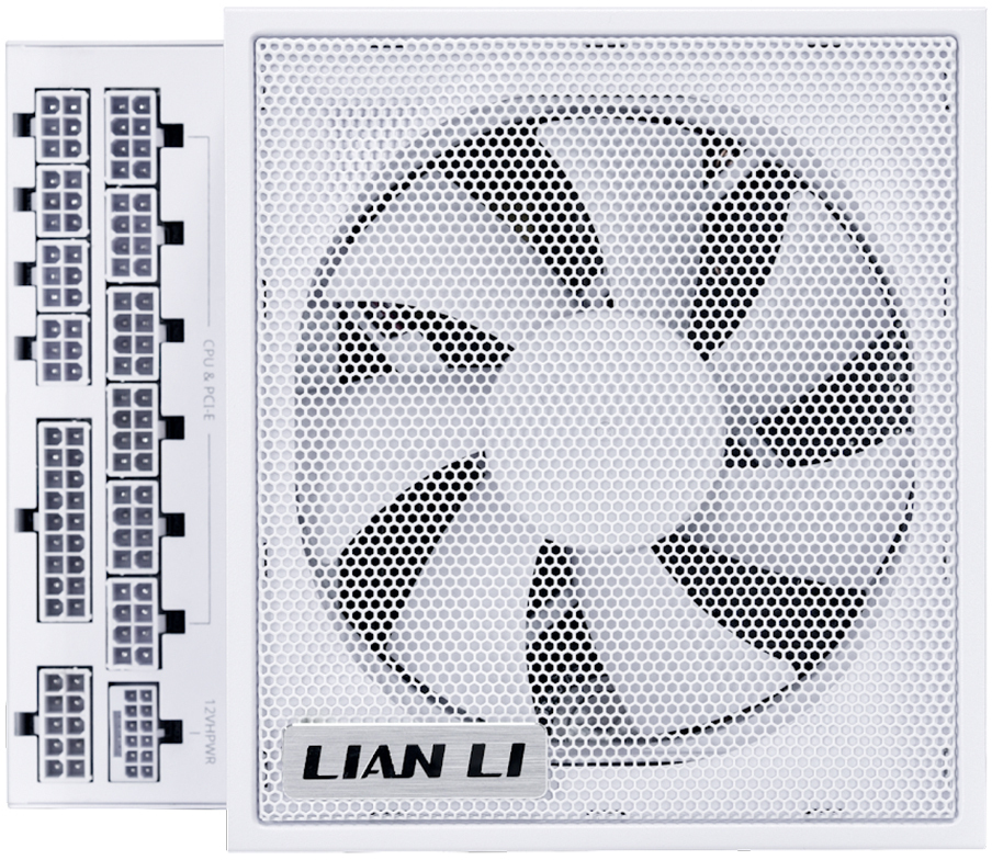 Lian Li - Fonte Modular Lian Li Edge 850W 80+ Platinum Branco