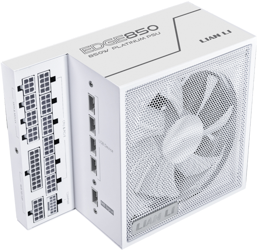 Picture of Picture of Fonte Modular Lian Li Edge 850W 80+ Platinum Branco