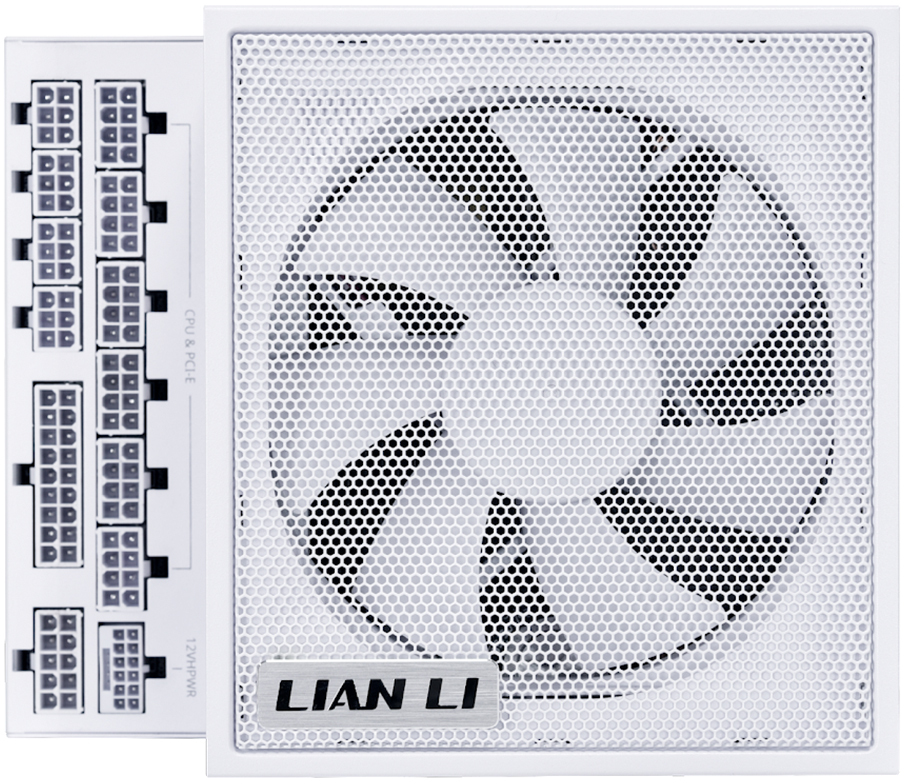 Lian Li - Fonte Modular Lian Li Edge 1000W 80+ Platinum Branco