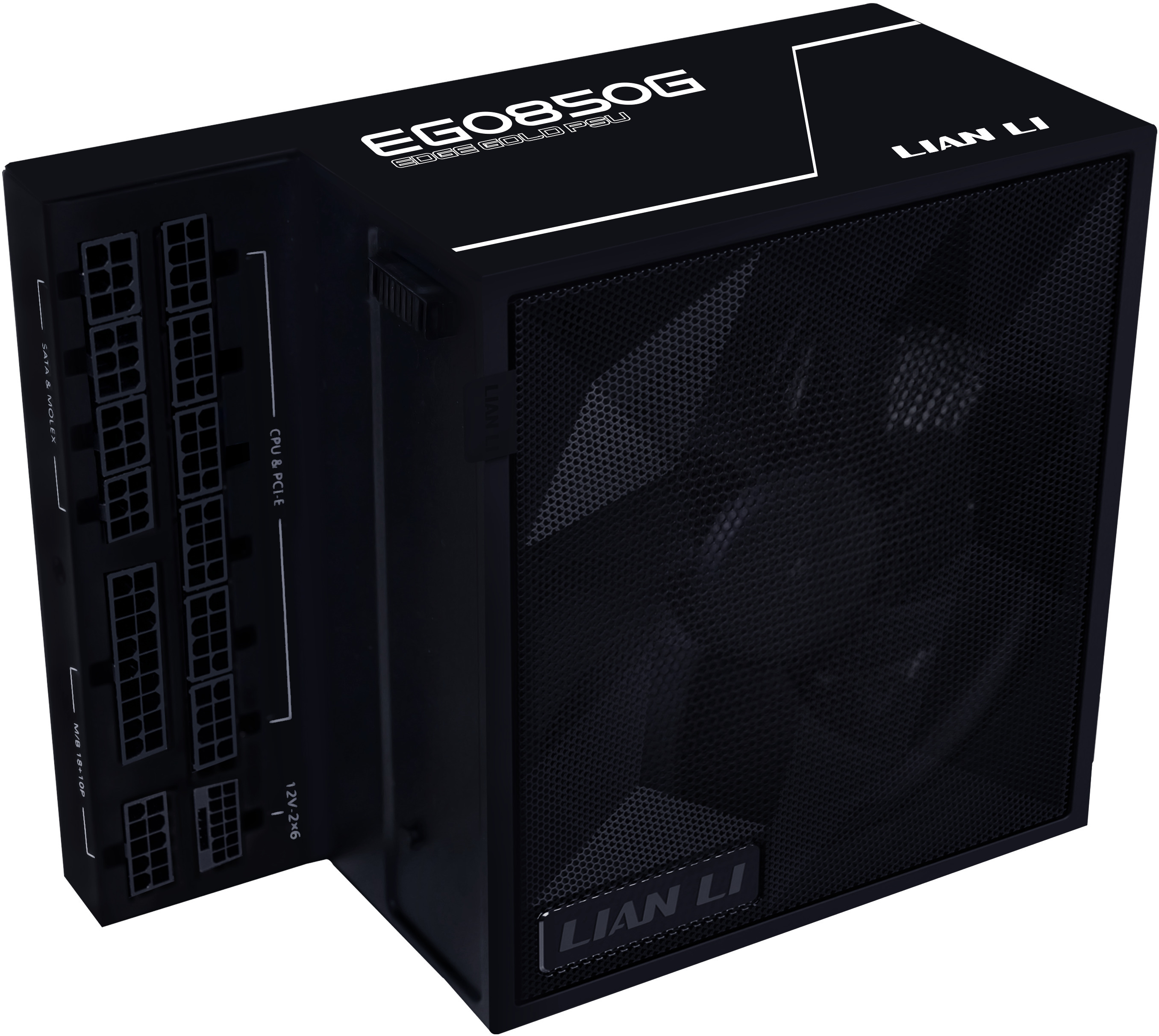 Picture of Picture of Fonte Modular Lian Li Edge 850W 80+ Gold Preto