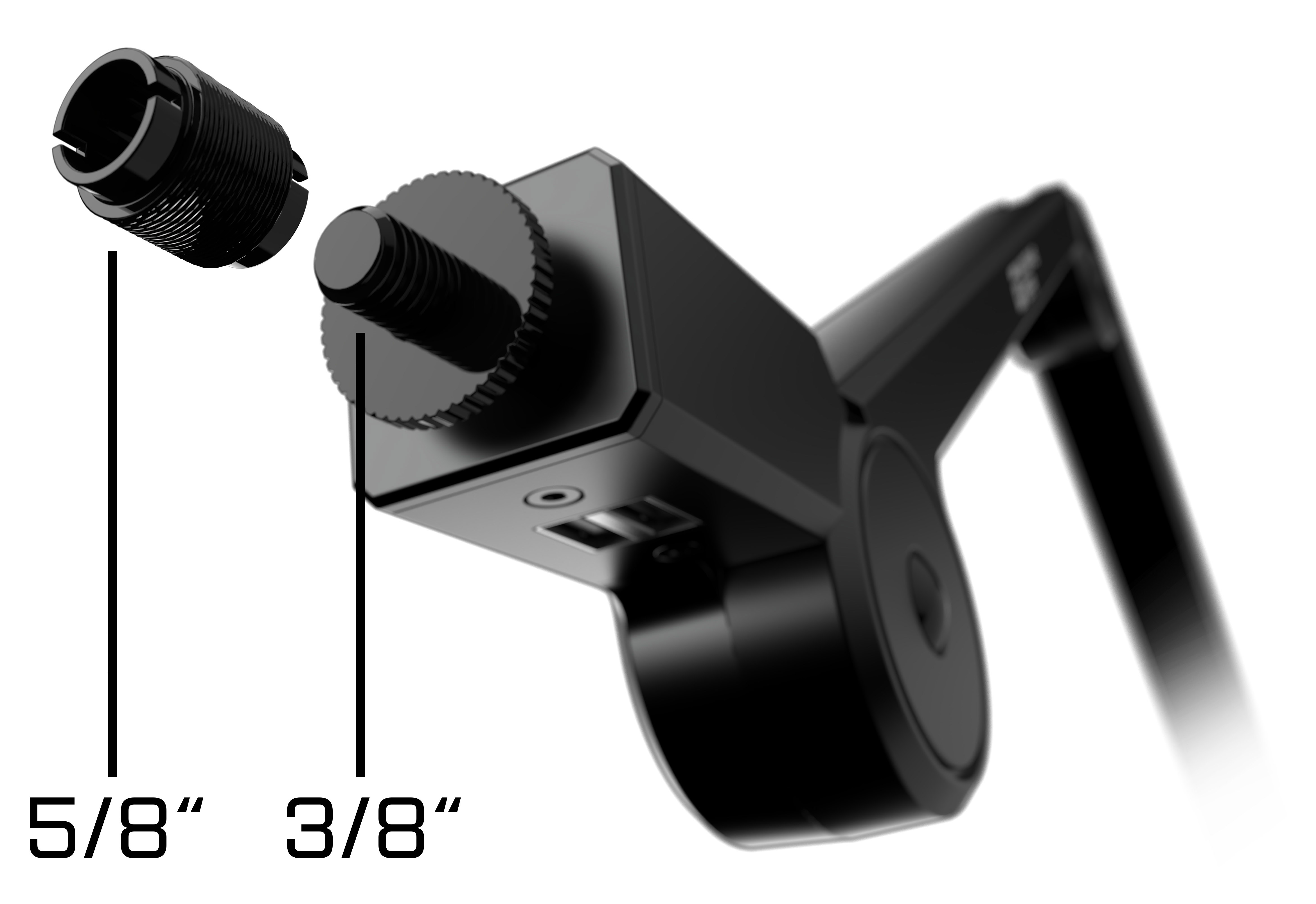 Endgame Gear - Braço para Microfone Endgame Gear MicArm - Preto