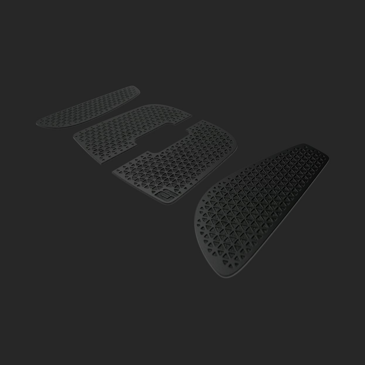 Endgame Gear - Skin Set Endgame Gear OP1 - Preto