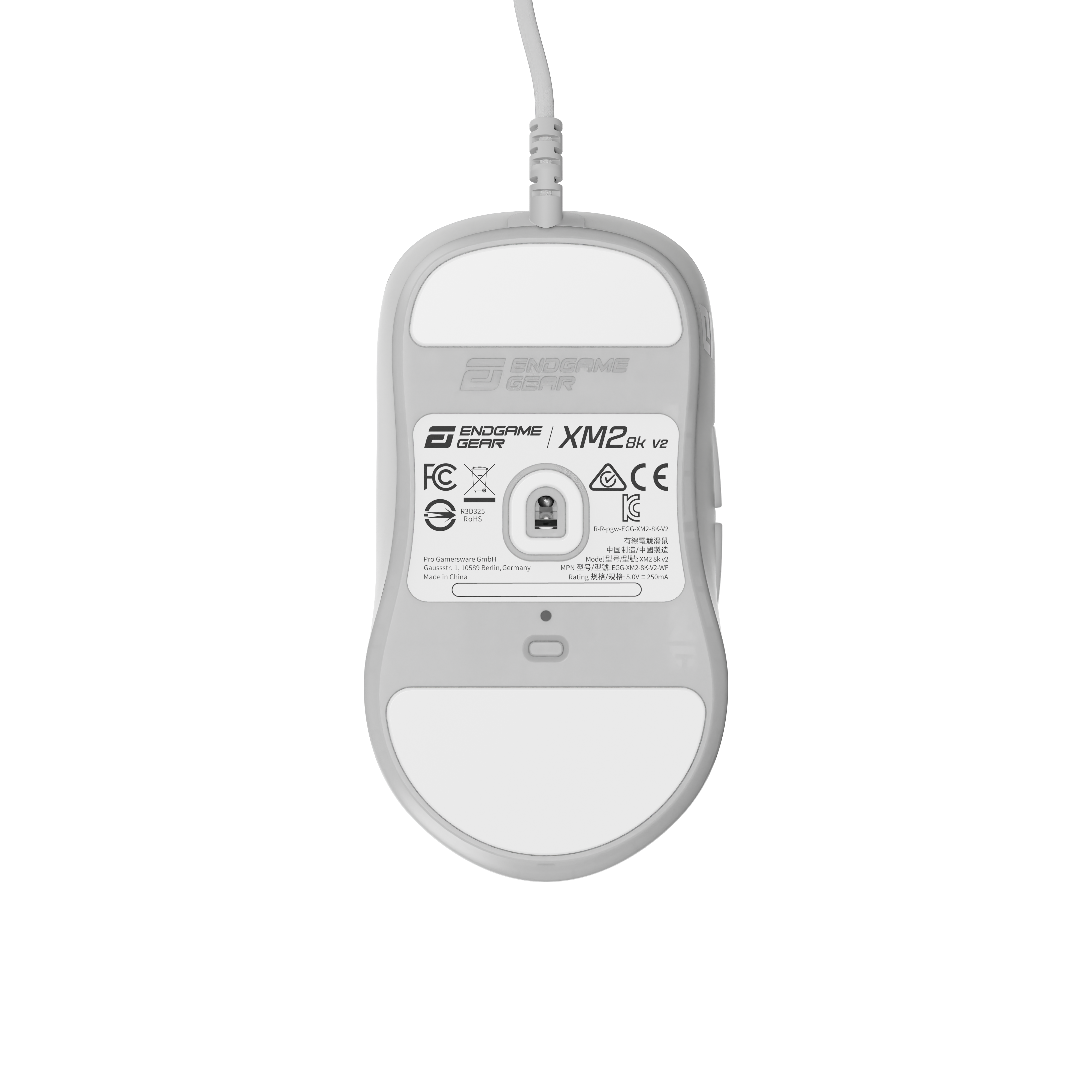 Endgame Gear - Rato Gaming Endgame Gear XM2 8k V2 - White Frost