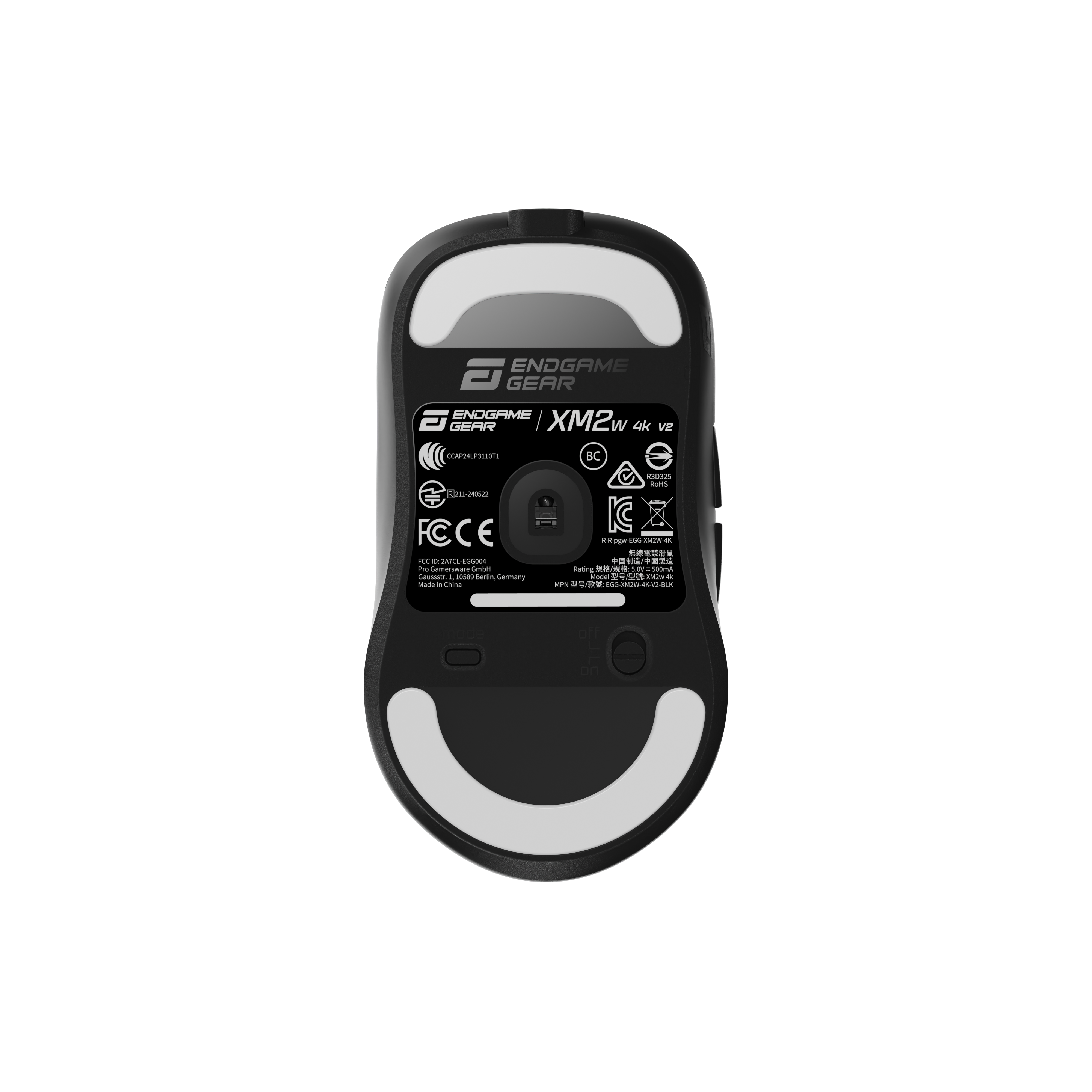 Endgame Gear - Rato Gaming Endgame Gear XM2w 4k V2 Wireless - Preto