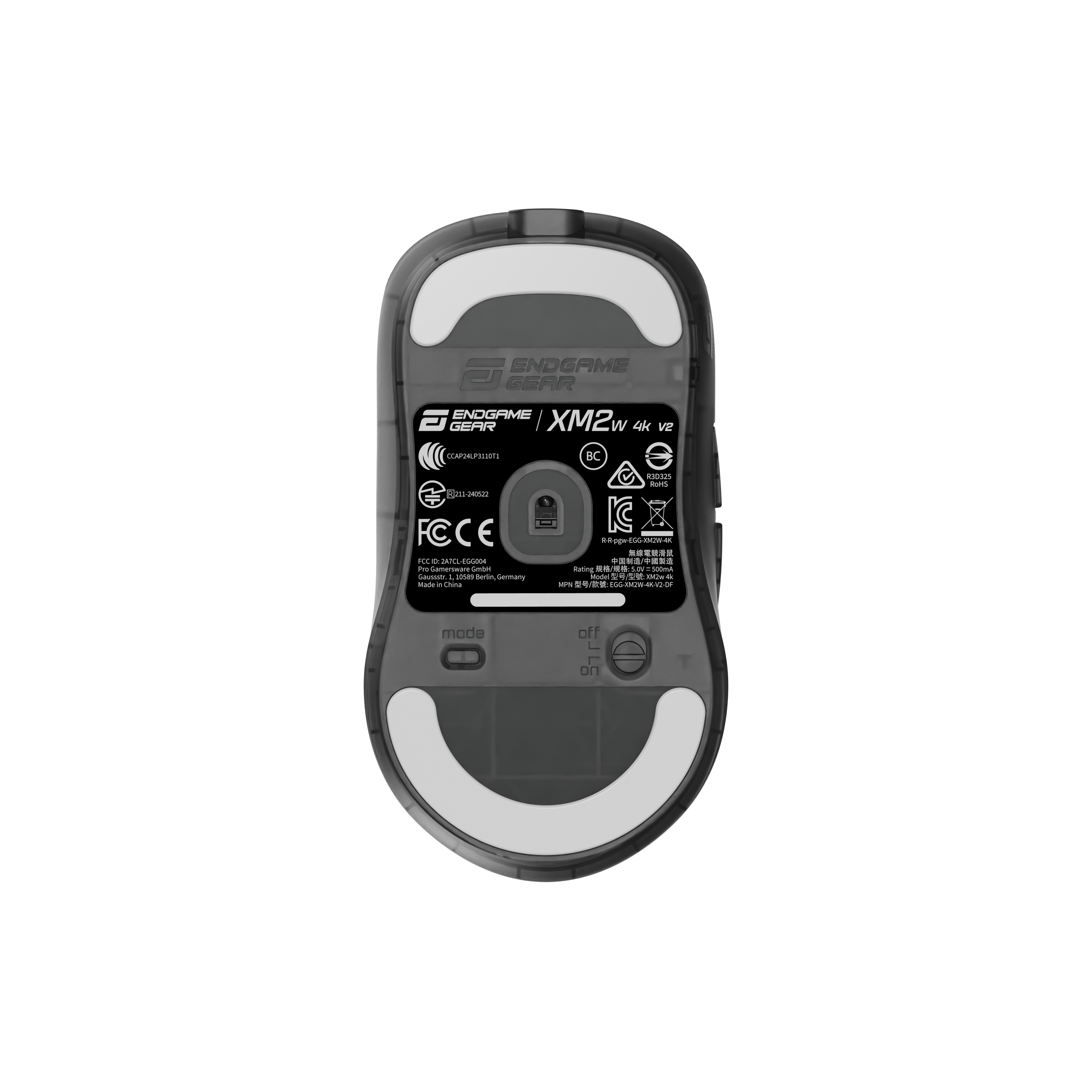 Endgame Gear - Rato Gaming Endgame Gear XM2w 4k V2 Wireless - Dark Frost